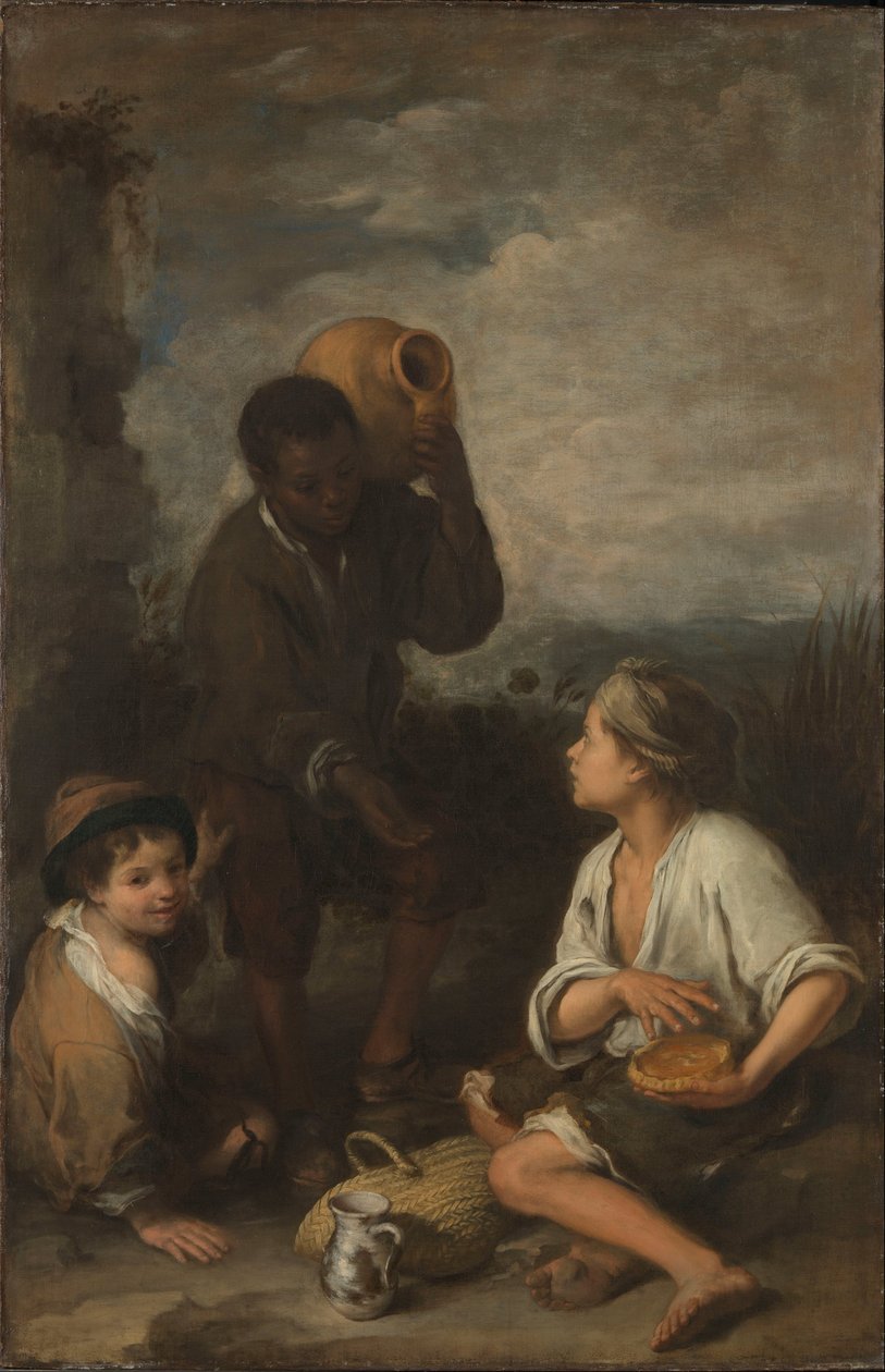 Tre drenge af Bartolomé Esteban Murillo