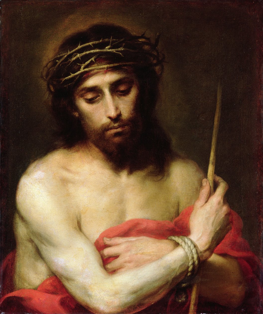 Kristus sorgens mand af Bartolomé Esteban Murillo