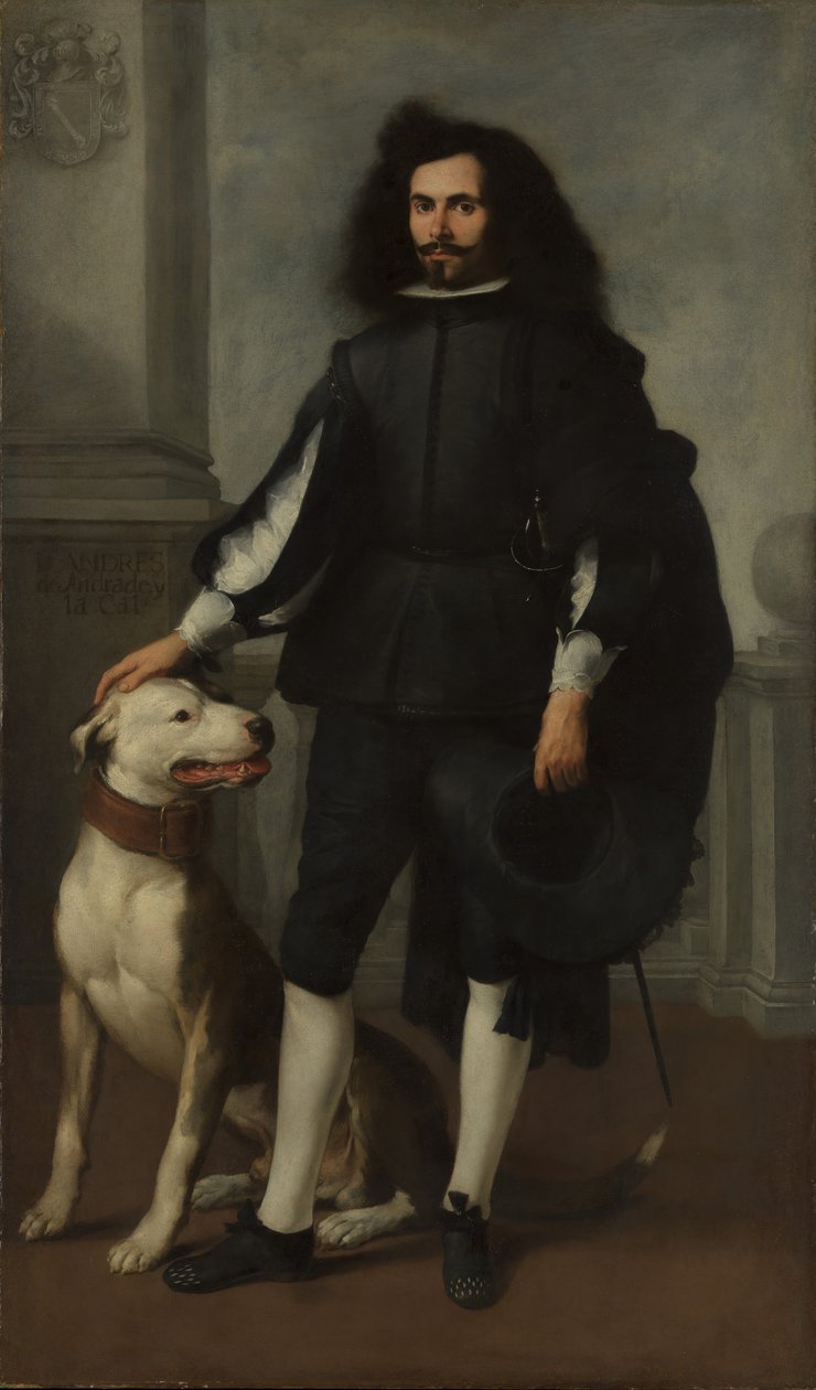Don Andrés de Andrade og Cal, ca. 1665-72. af Bartolomé Esteban Murillo