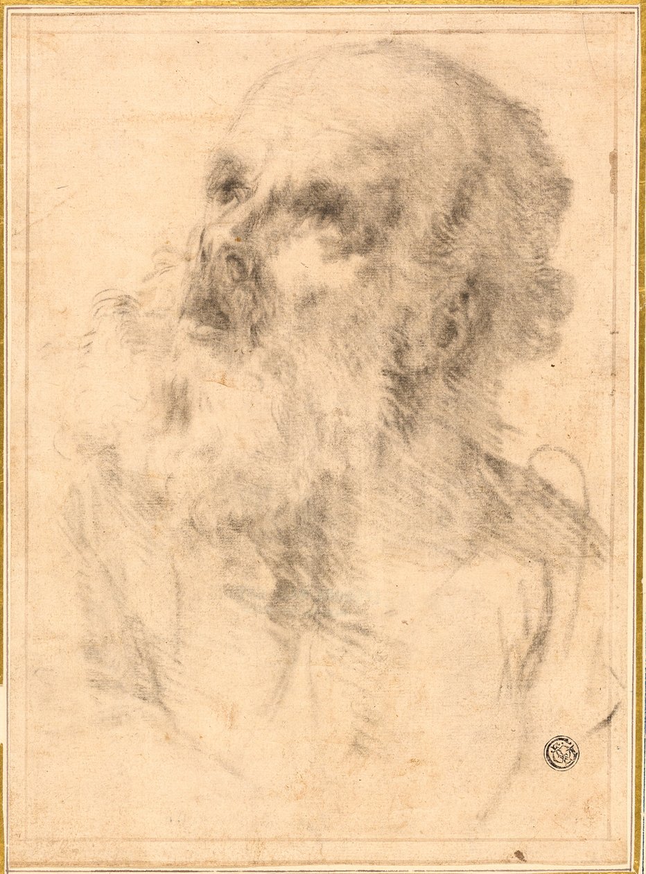 Hovedet af en gammel mand af Bartolomé Esteban Murillo