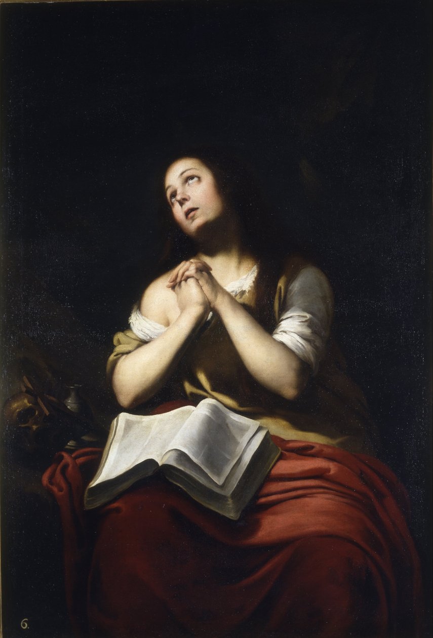 Maria Magdalene angrende af Bartolomé Esteban Murillo