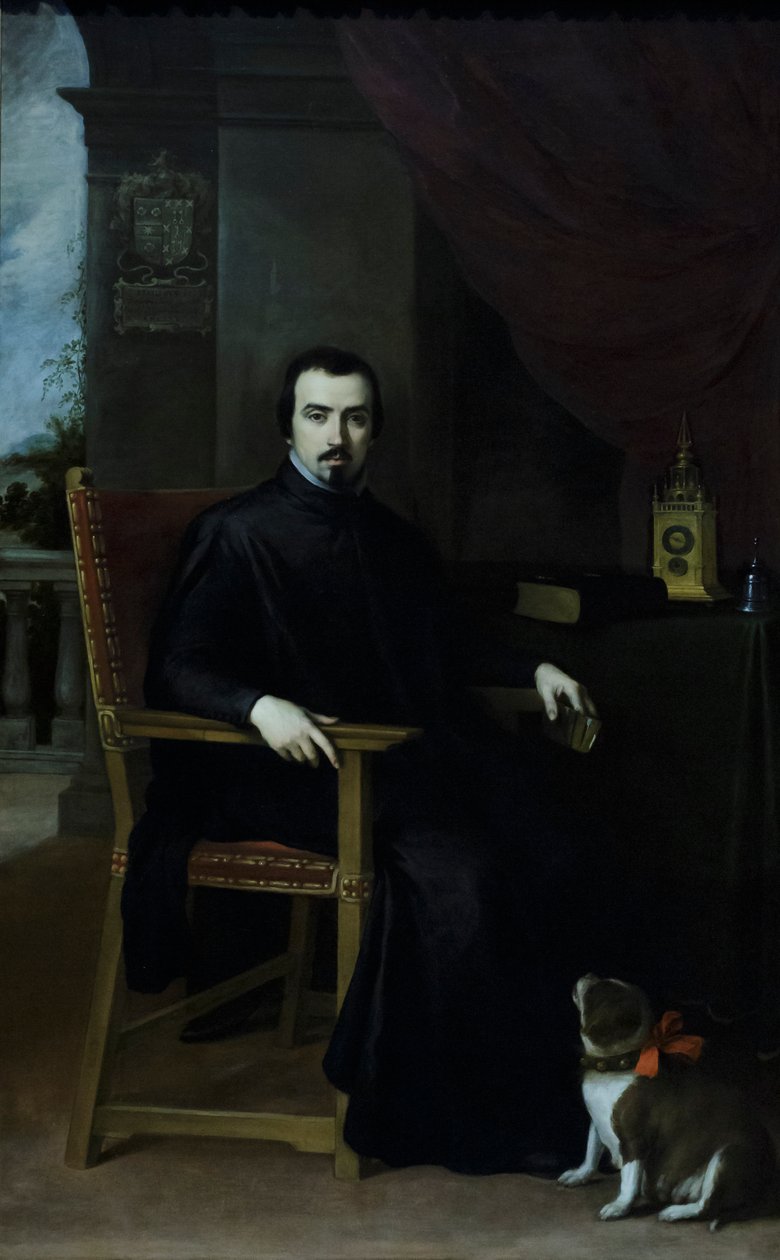 Portræt af Don Justino de Neve af Bartolomé Esteban Murillo