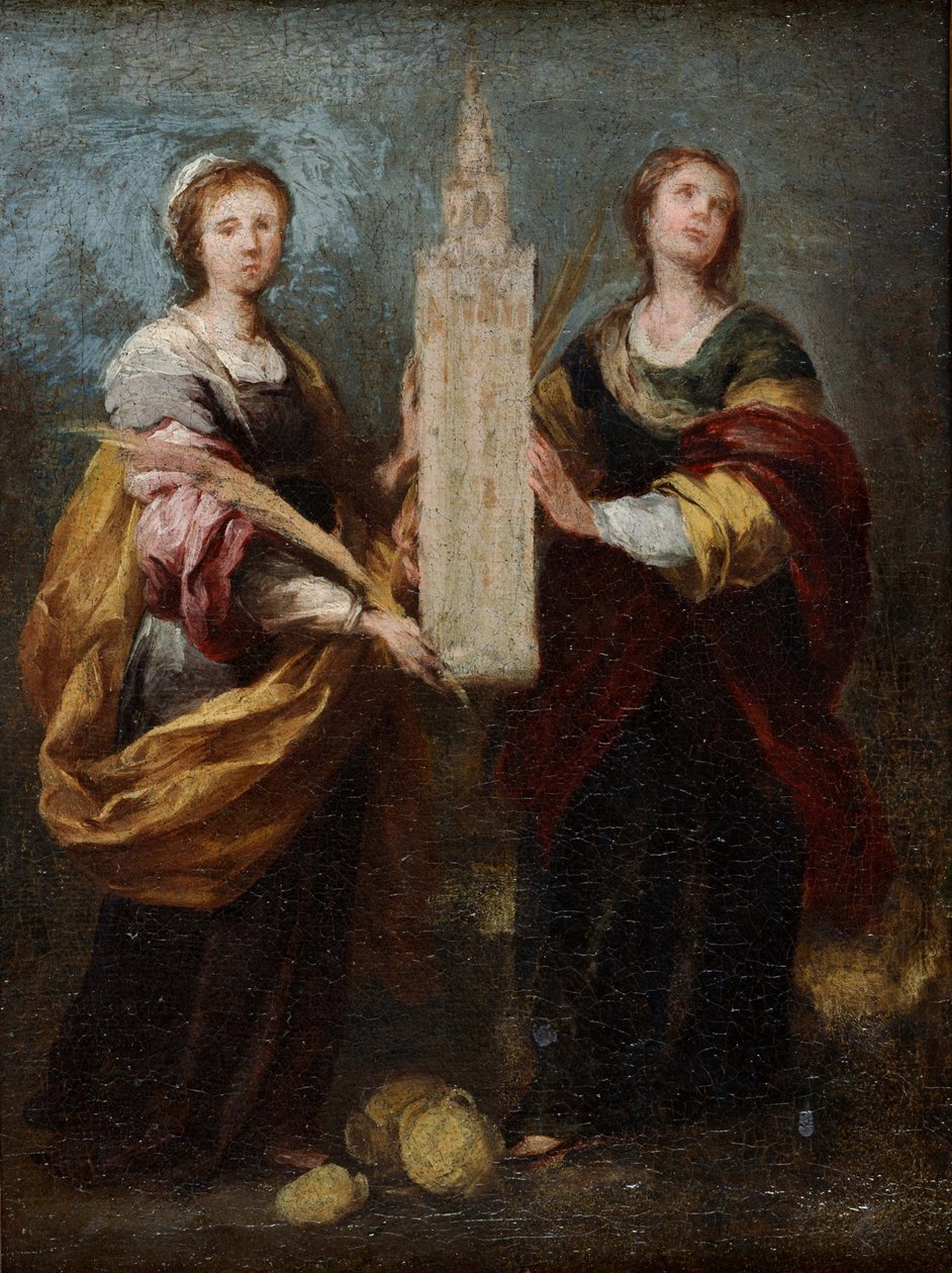 De hellige Justa og Rufina, ca 1665 af Bartolomé Esteban Murillo