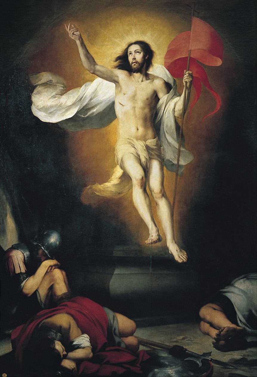 Spansk: Resurrección del Señor af Bartolomé Esteban Murillo