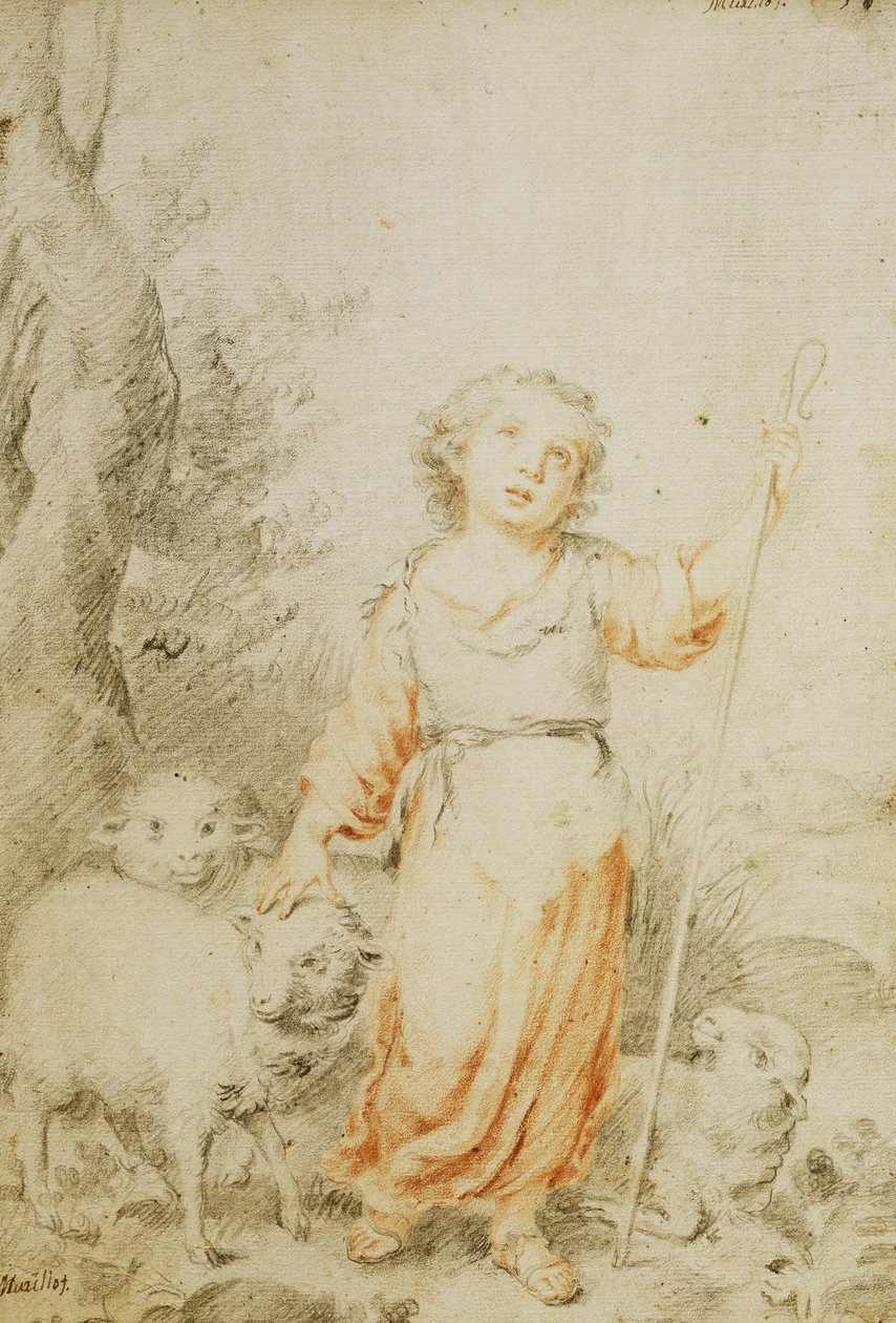 Den gode hyrde, af Bartolomé Esteban Murillo