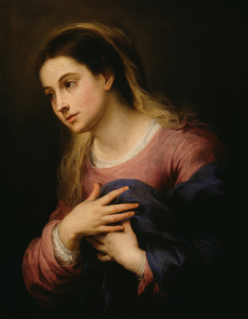 Bebudelsens Jomfru, 1670-80 af Bartolomé Esteban Murillo
