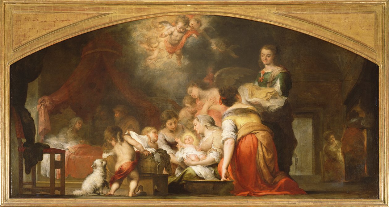 Jomfruens fødsel, 1661 af Bartolomé Esteban Murillo
