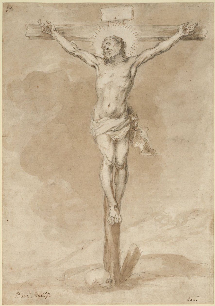 Kristus på korset af Bartolomé Esteban Murillo