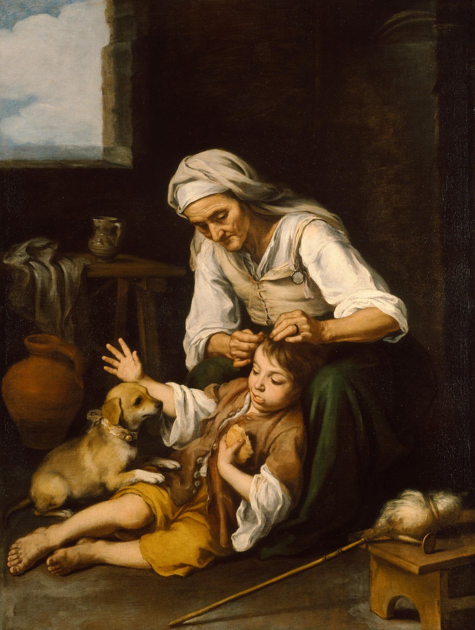 Toilet i hjemmet af Bartolomé Esteban Murillo