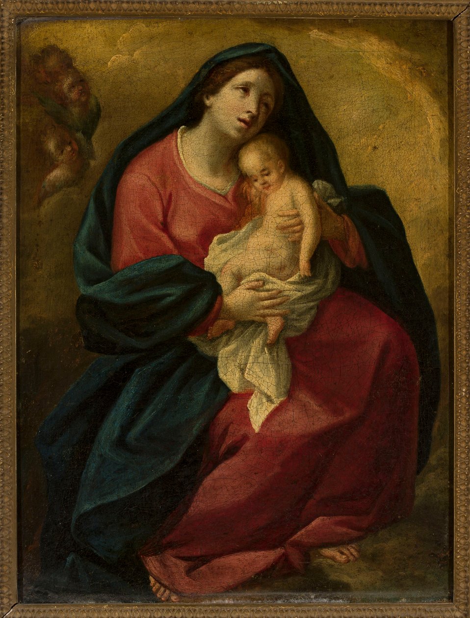 Madonna med barn af Bartolomé Esteban Murillo