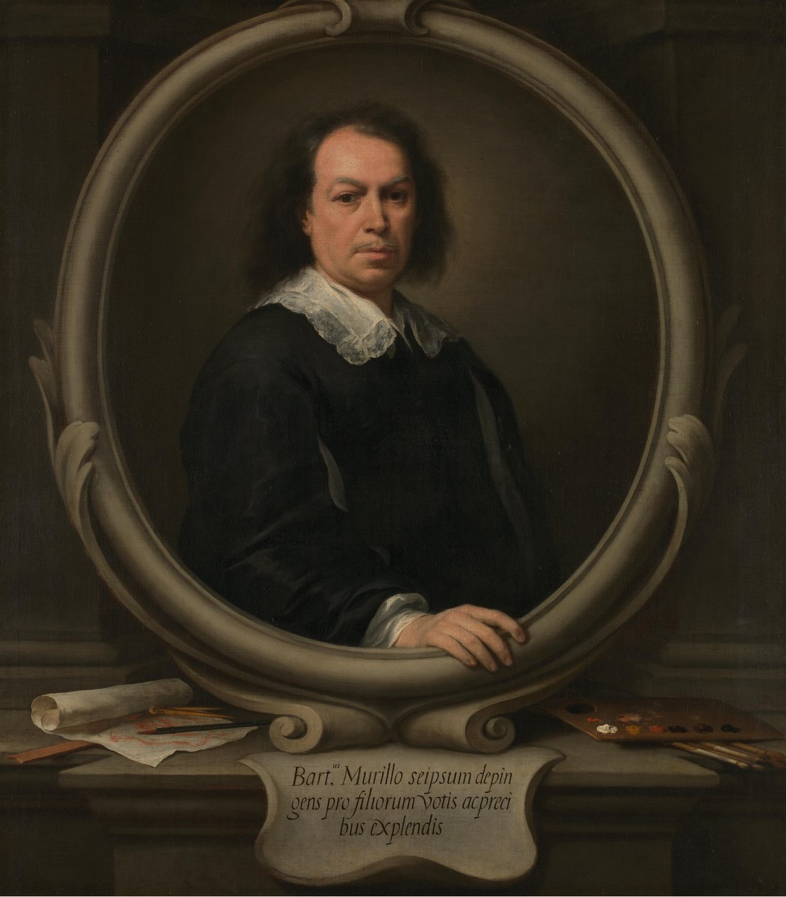 Selvportræt, ca. 1670-73 (olie på lærred) af Bartolomé Esteban Murillo