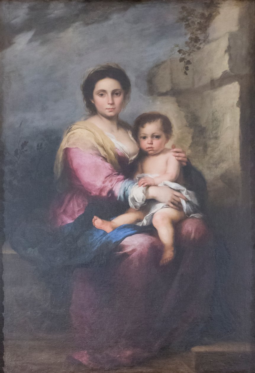 Den plejende Madonna af Bartolomé Esteban Murillo
