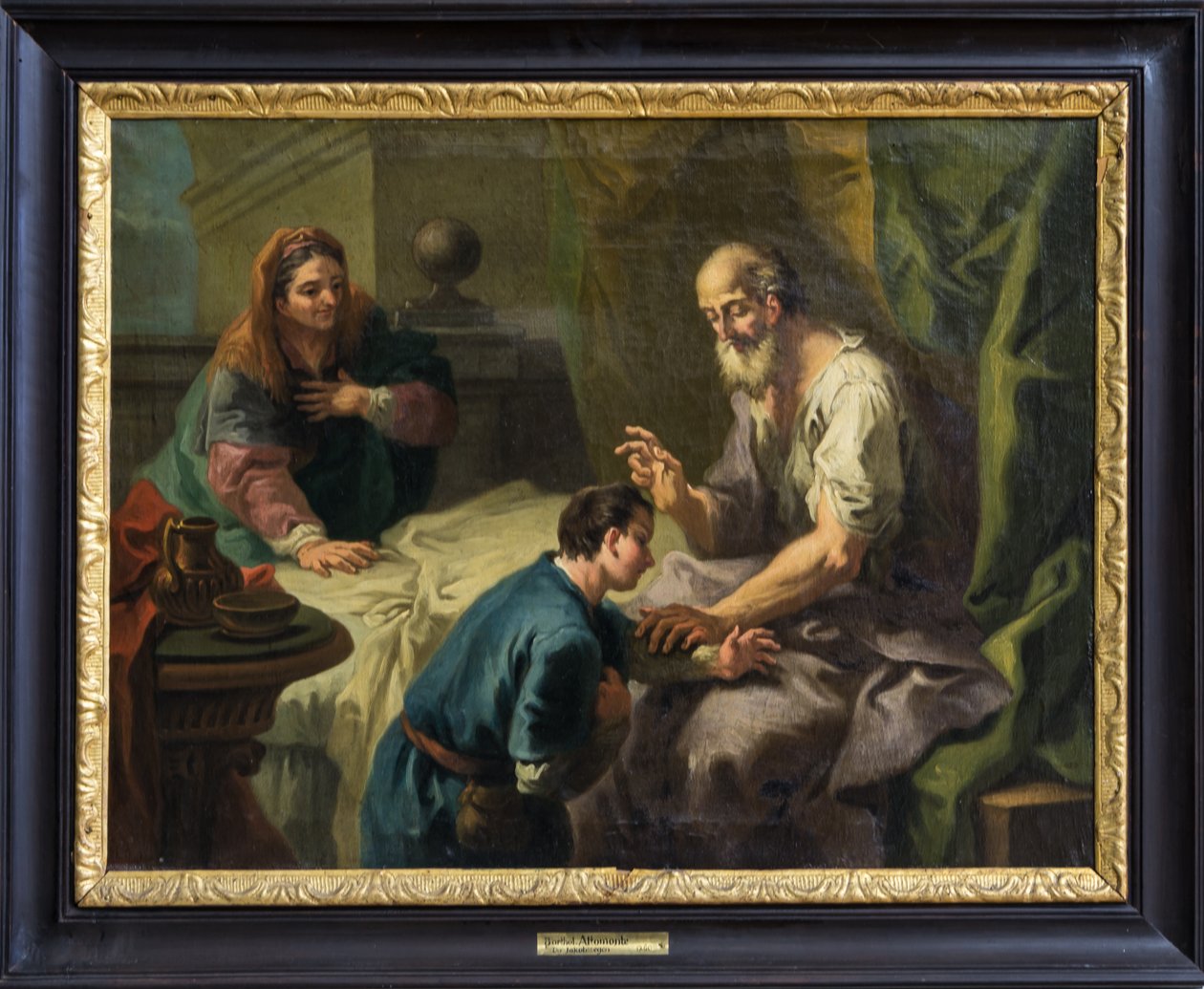 Isak velsignede Jakob af Bartolomeo Altomonte