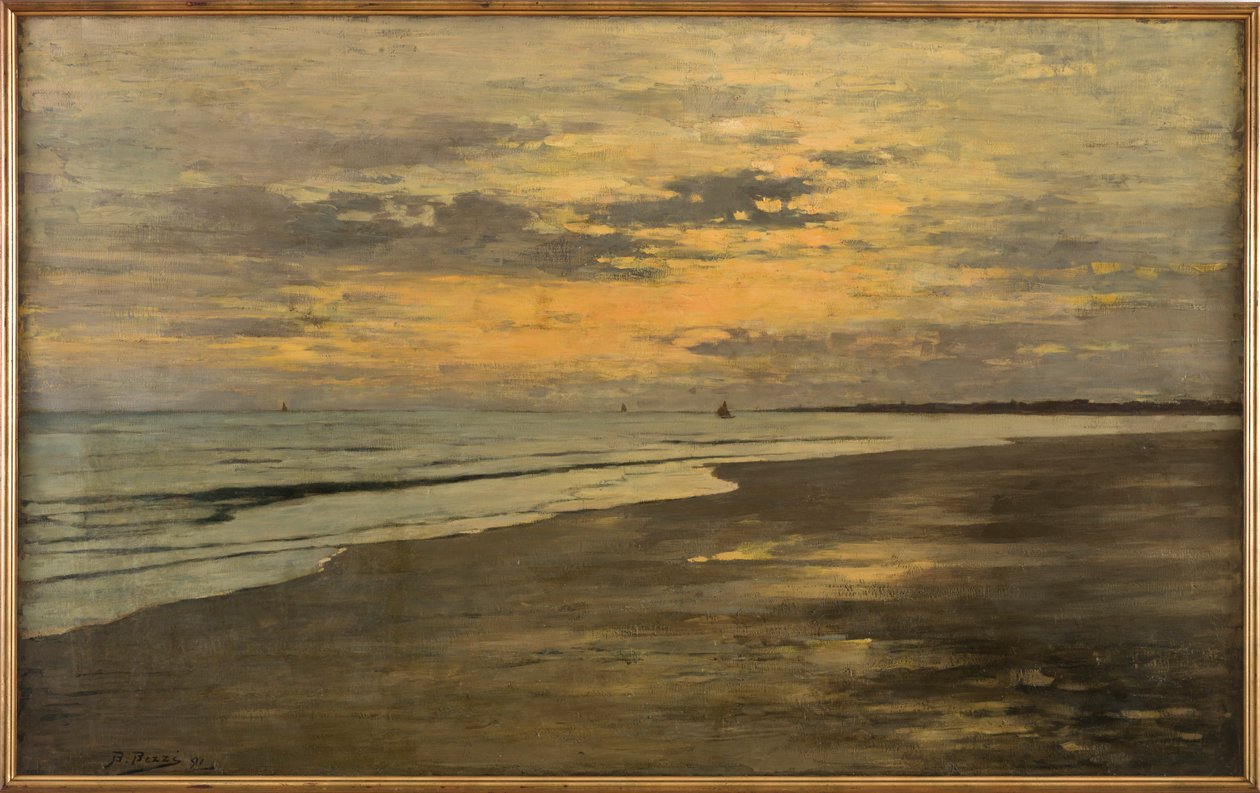 Strand af Lido Strand af Lido af Bartolomeo Bezzi