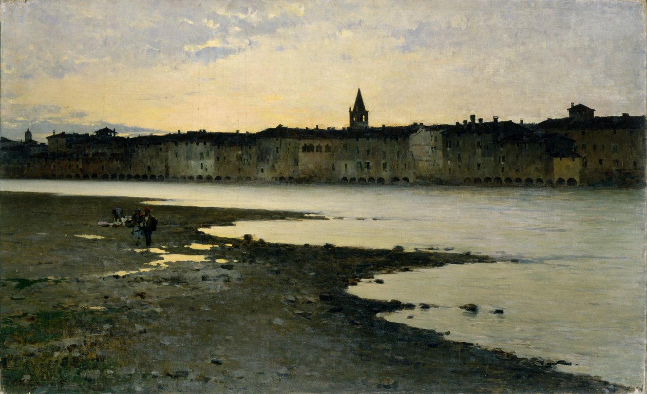  På bredden af Adigen af Bartolomeo Bezzi