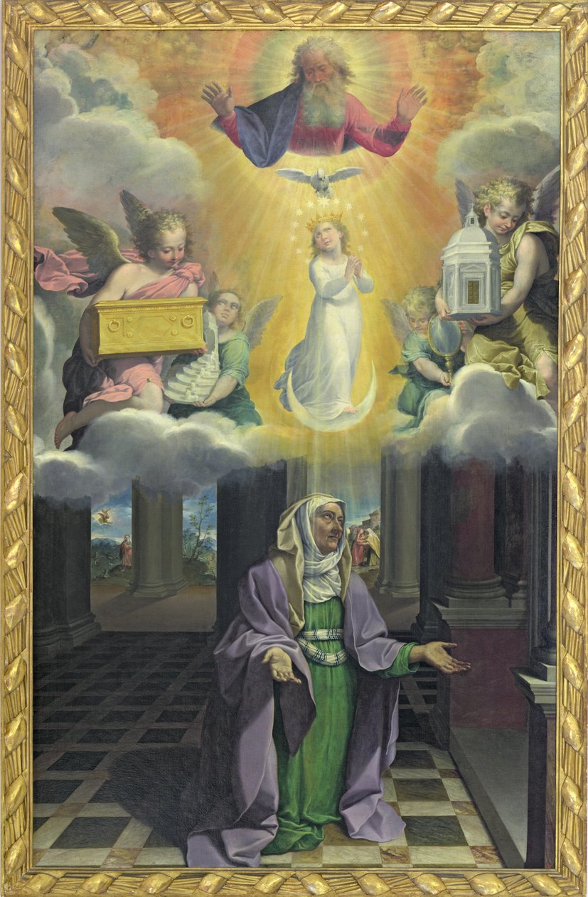 Sankt Anne og den ubesmittede undfangelse af Bartolomeo Cesi