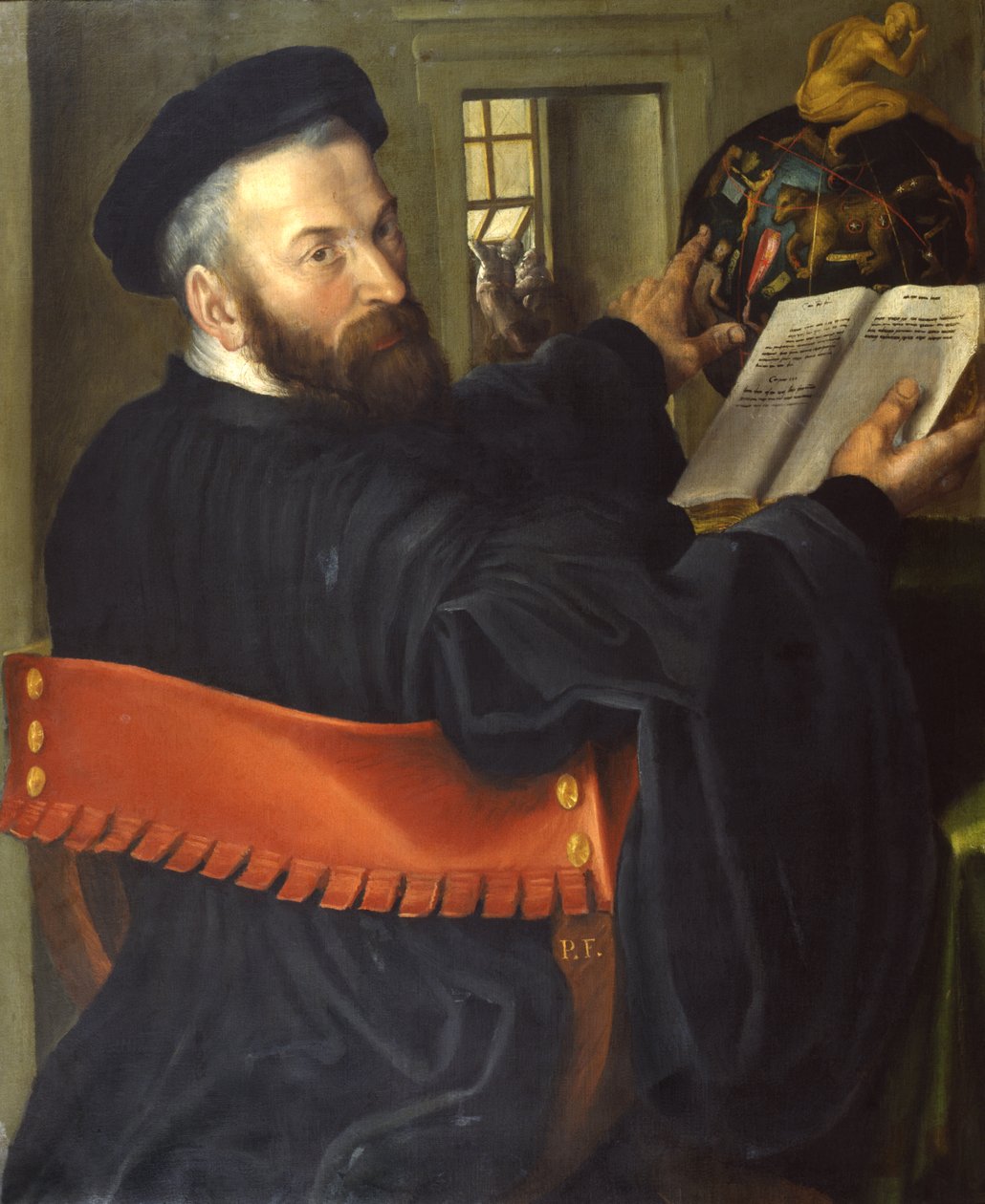 Astrologen, 1550 af Bartolomeo Passarotti