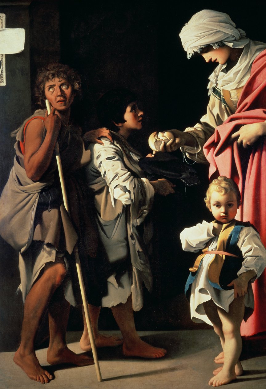 Velgørenhed, c. 1611 af Bartolomeo Schedoni