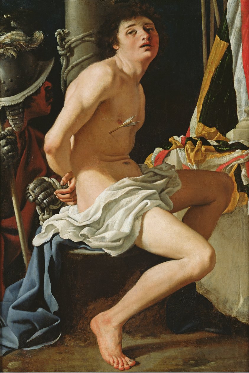 Martyrium af Sankt Sebastian af Bartolomeo Schedoni