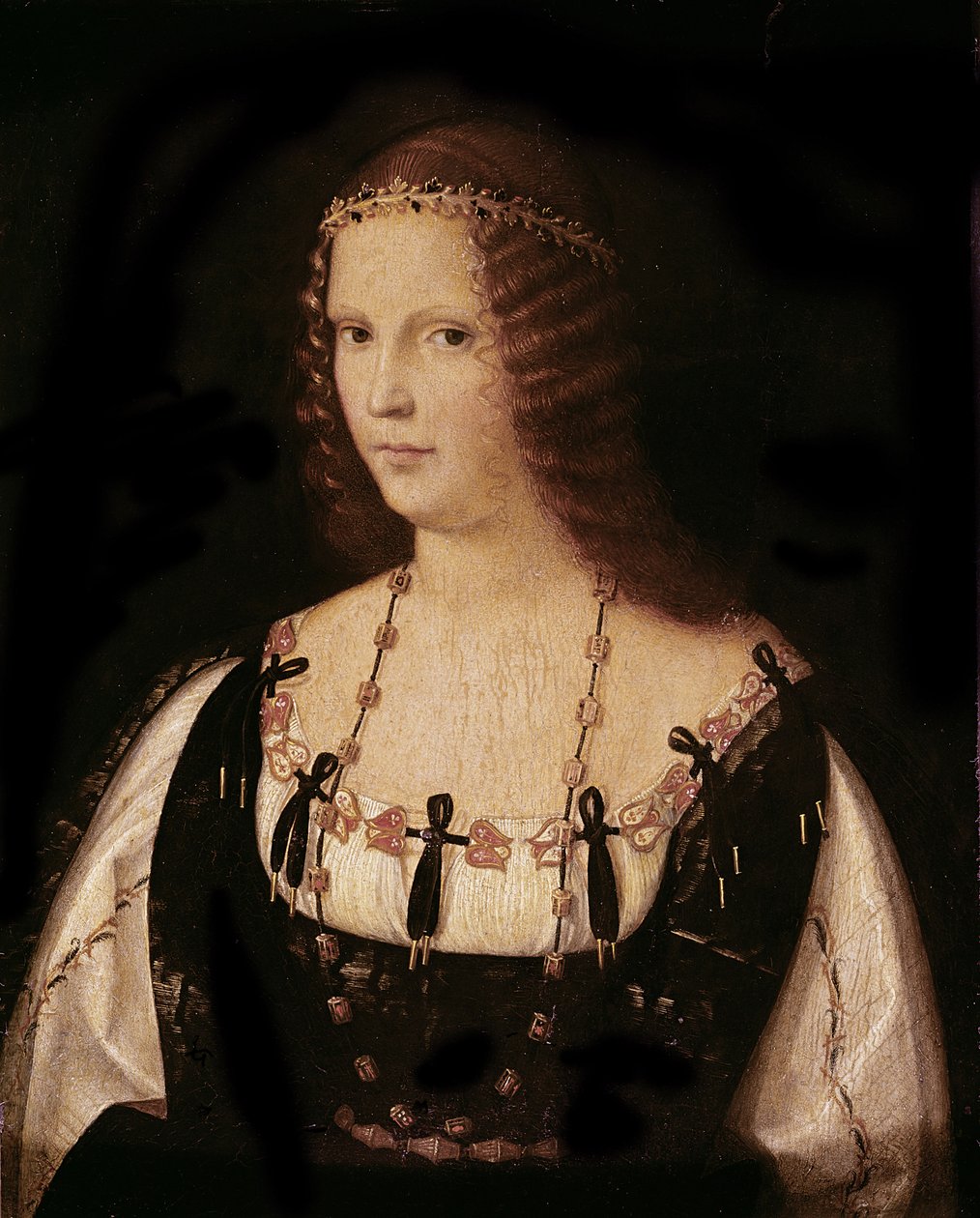 Portræt af en Dame af Bartolomeo Veneto