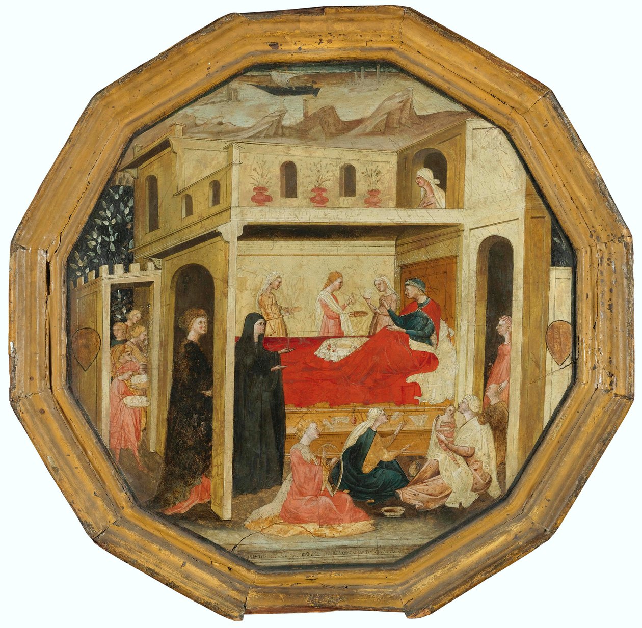 Fødselsbord (lige) af Bartolomeo di Fruosino