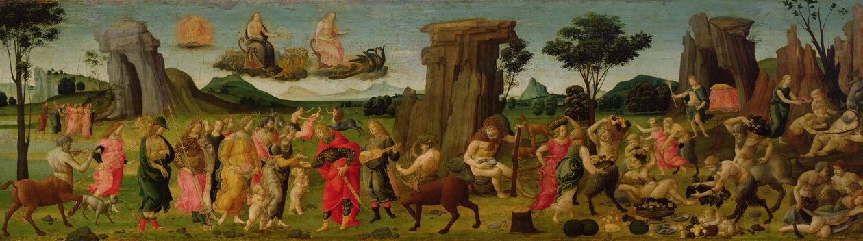 Ægteskabet mellem Thetis og Peleus af Bartolomeo di Giovanni