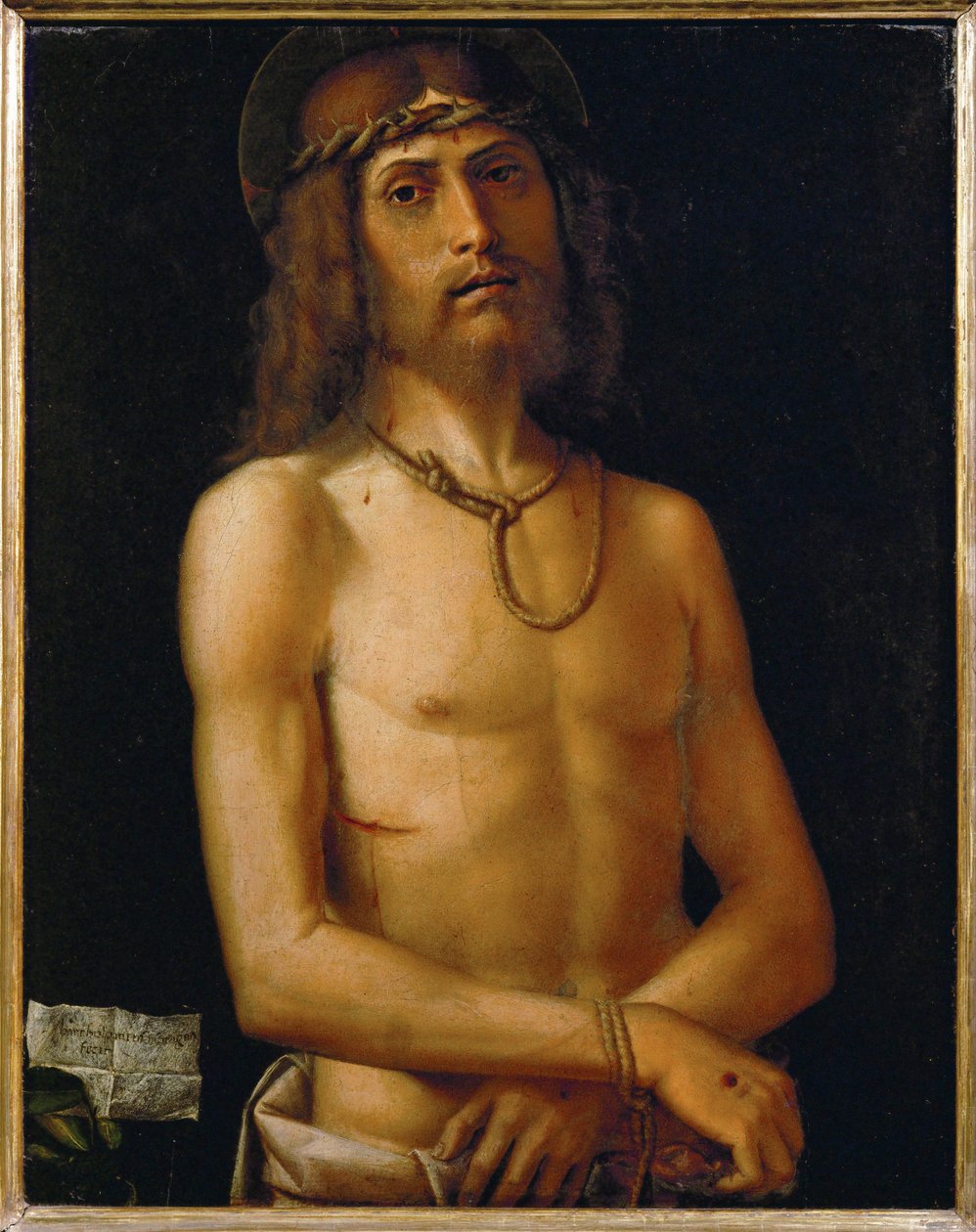 Ecce Homo ... af Bartolomeo (style of) (fl.c.1619) Montagna