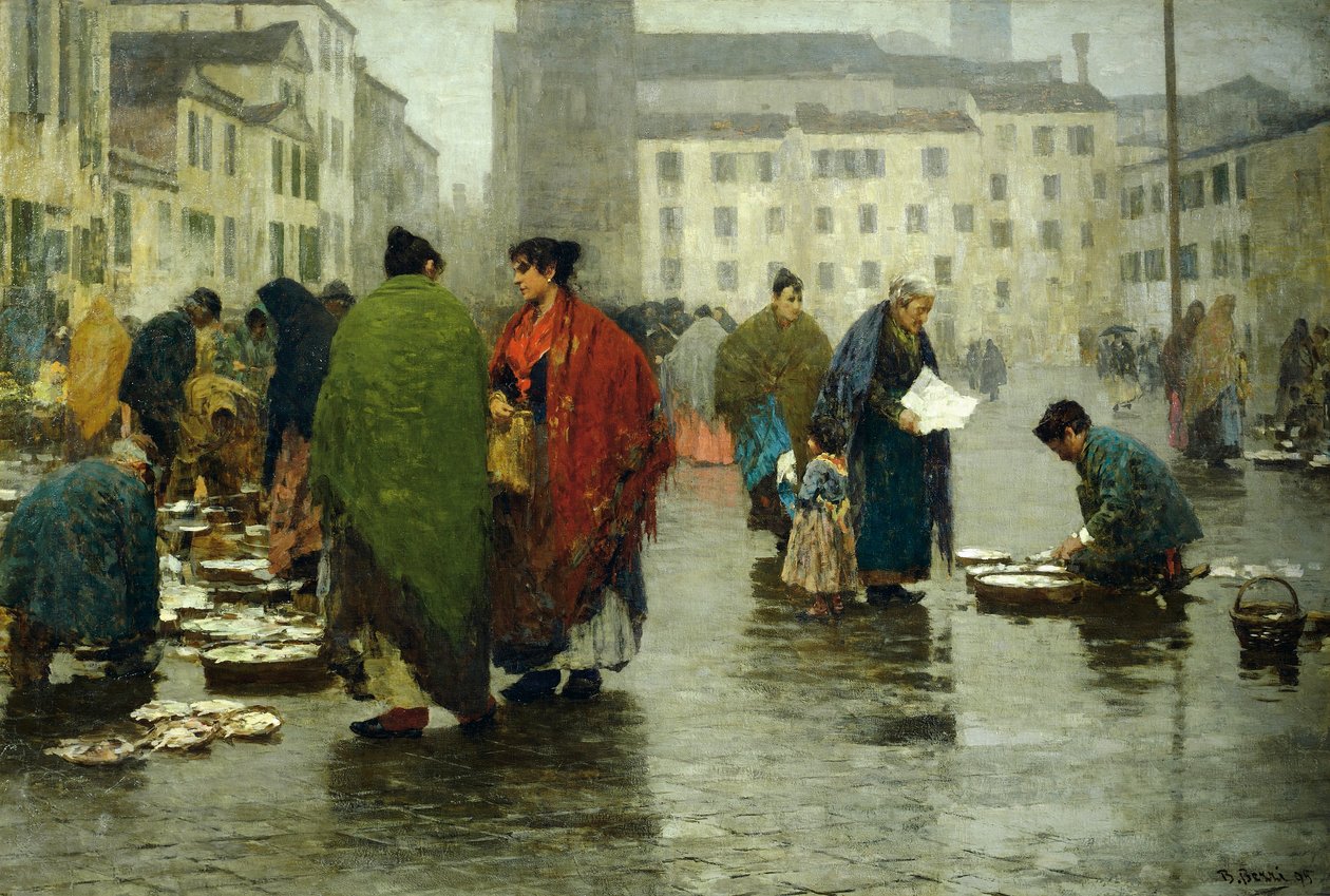 Bartolomeo Teofilo Ismaele Bezzi (1851-1923) raittiuden päivä af Bartolomeo Bezzi