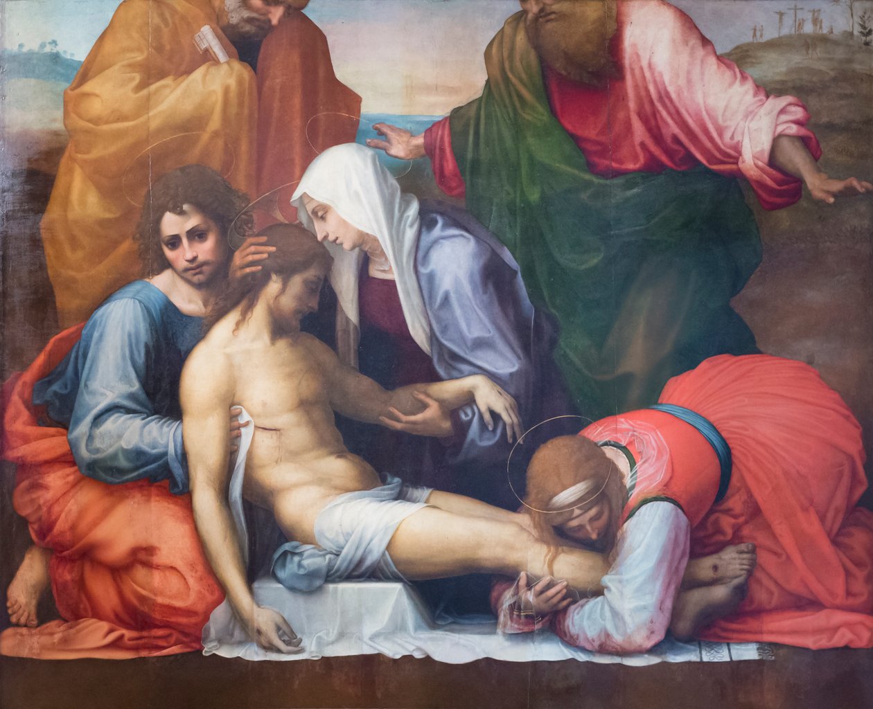 Klagesang over den døde Kristus af Bartolomeo Fra