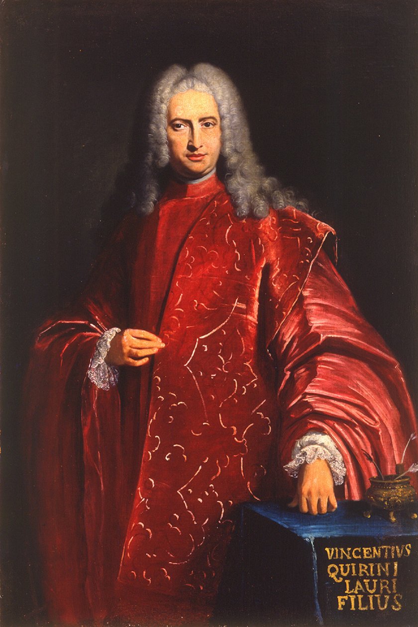 Portræt af doge Vincenzo Querini af Bartolomeo Nazari