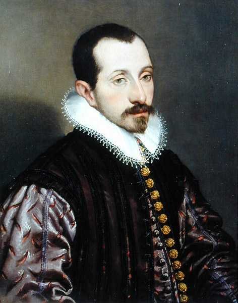 Portræt af en ung mand, ca. 1585 (olie på lærred) af Bartolomeo Passarotti
