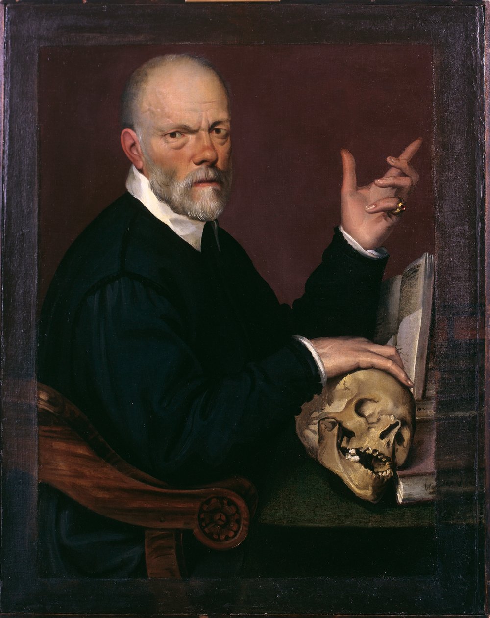 Portræt af lægen, Carlo Fontana (olie på lærred) af Bartolomeo Passarotti