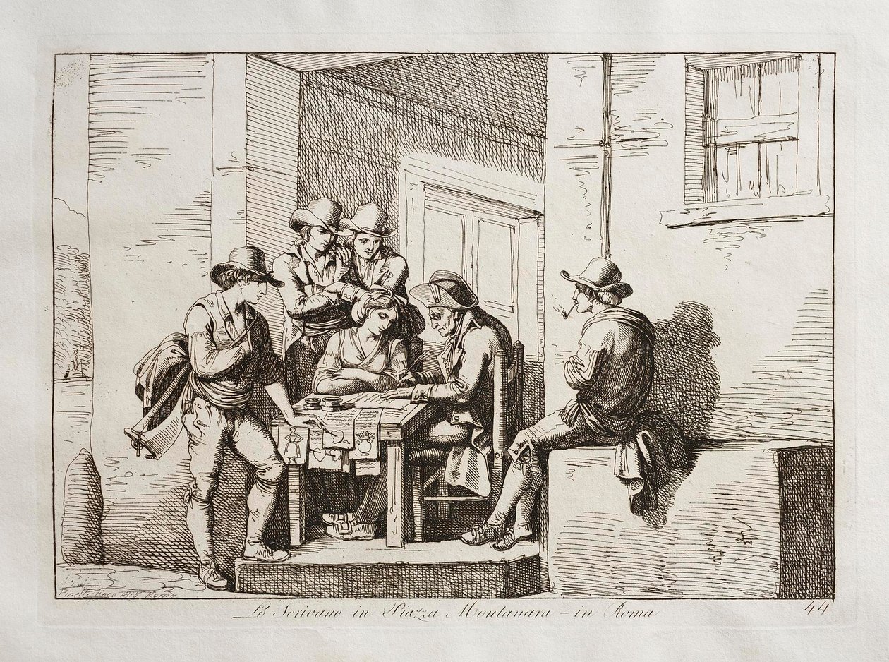 [Endnu ikke betitlet] af Bartolomeo Pinelli