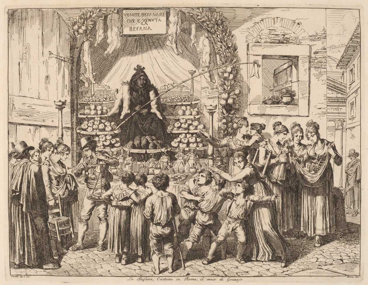 Heksen af Bartolomeo Pinelli