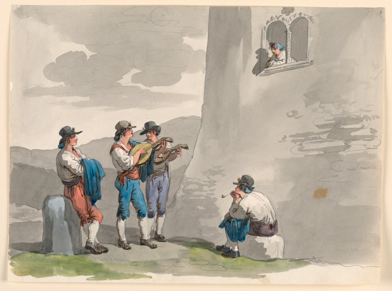 Serenade af Bartolomeo Pinelli