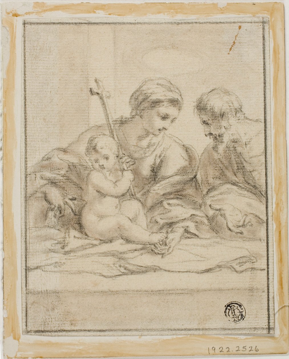 Den hellige familie af Bartolomeo Schedoni
