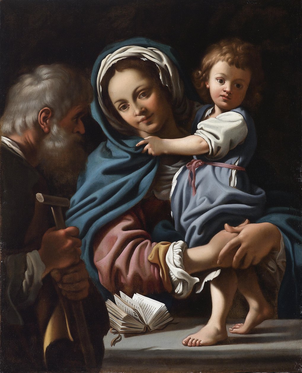 Den hellige familie af Bartolomeo Schedoni