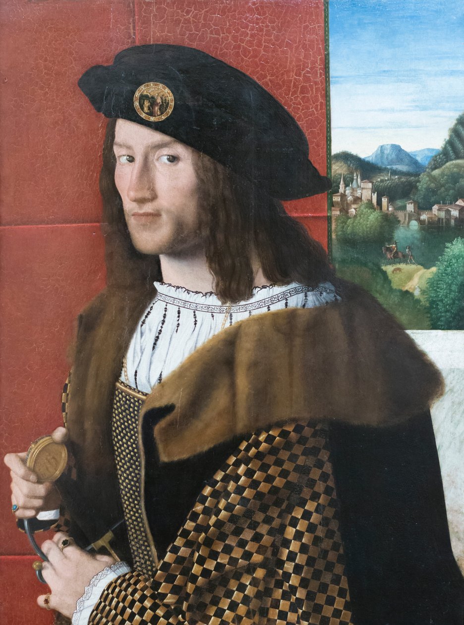 Portræt af en herre af Bartolomeo Veneto