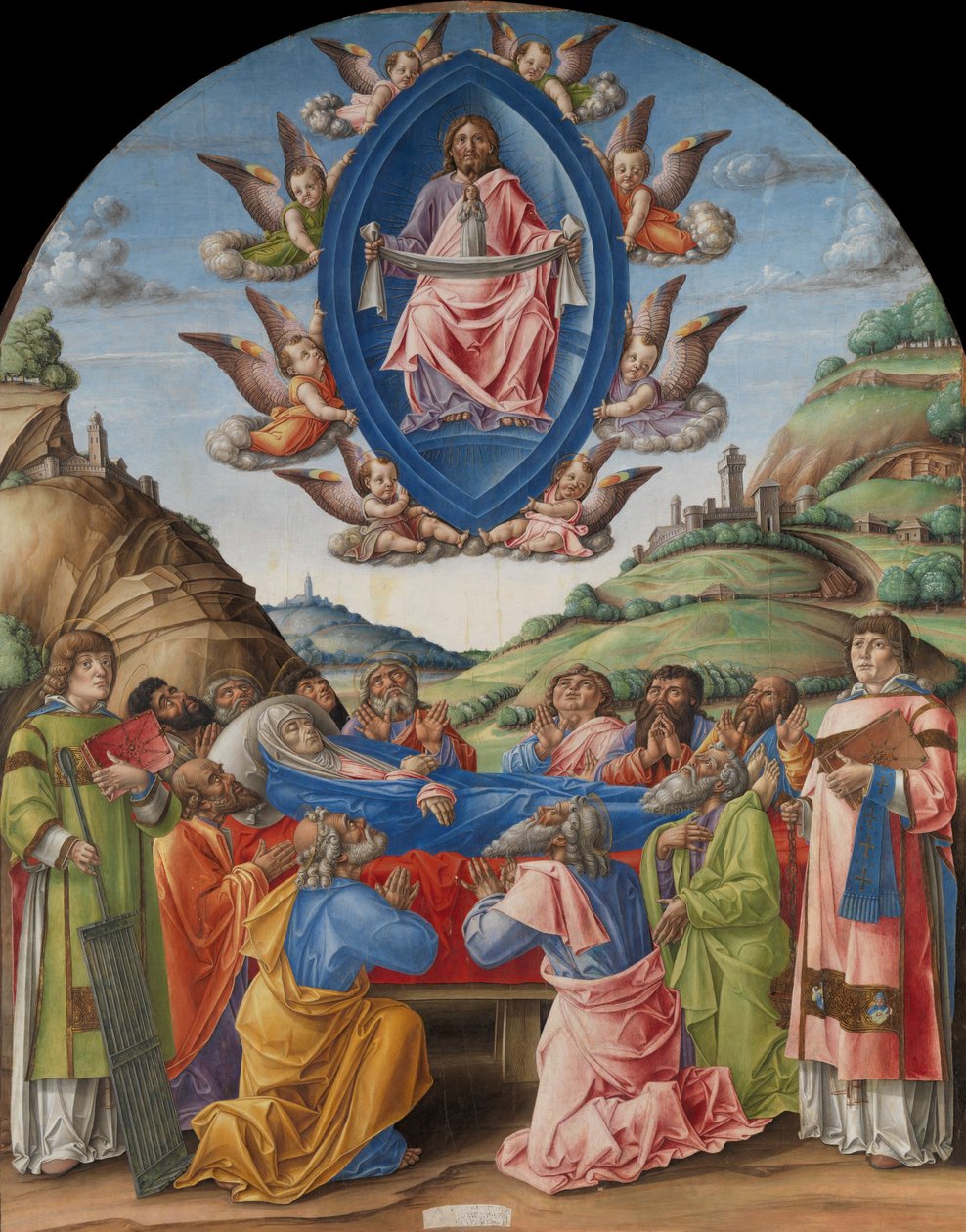 Jomfruens død af Bartolomeo Vivarini