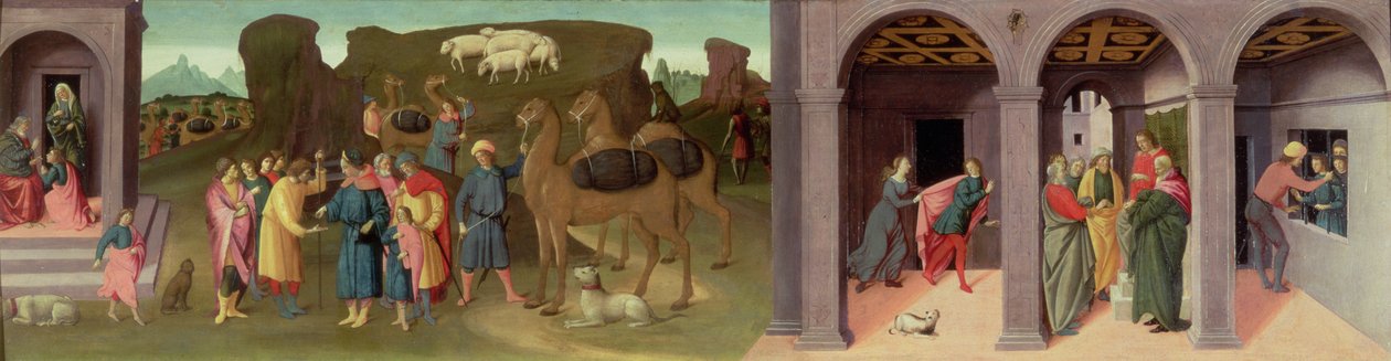 Historien om Joseph, I af Bartolomeo di Giovanni