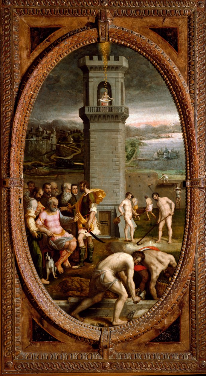 Danae af Bartolomeo di Mariano Traballesi
