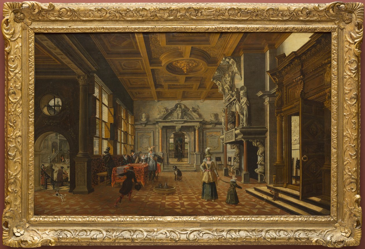 Return of the Prodigal Son, mellem 1616 og 1620 (olie på egetræspanel) af Bartolomeus van Bassen