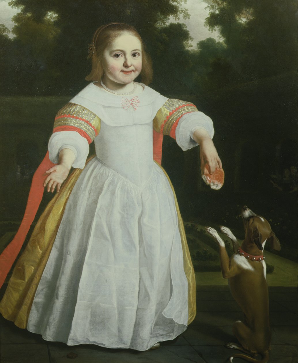 Portræt af en pige, 1654 af Bartolomeus van der Helst
