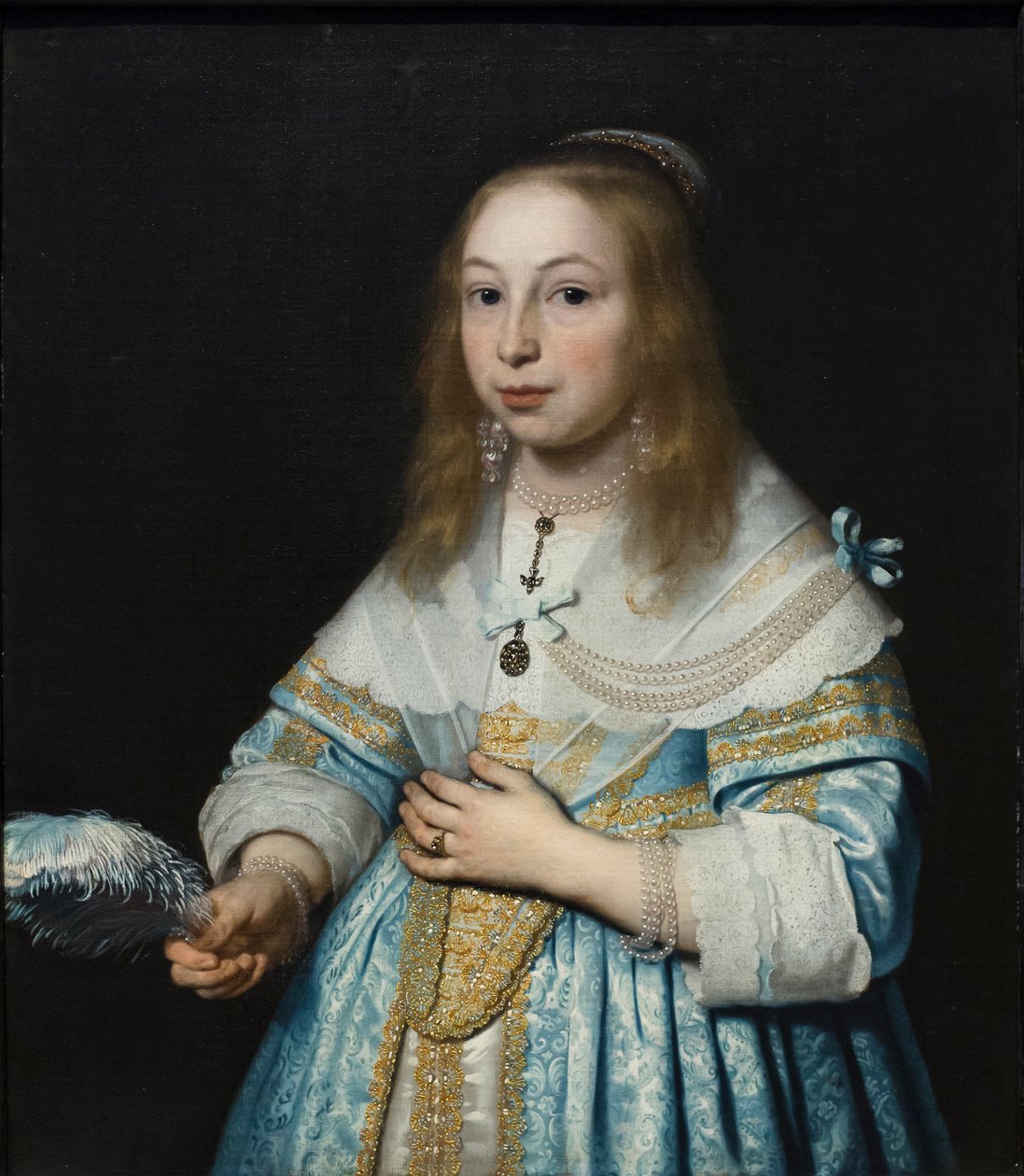 Portræt af en pige af Bartolomeus van der Helst