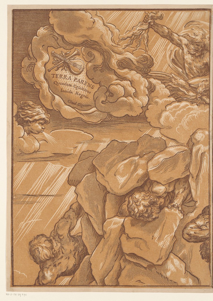 Giganternes fald (del 2) af Bartolommeo Coriolano
