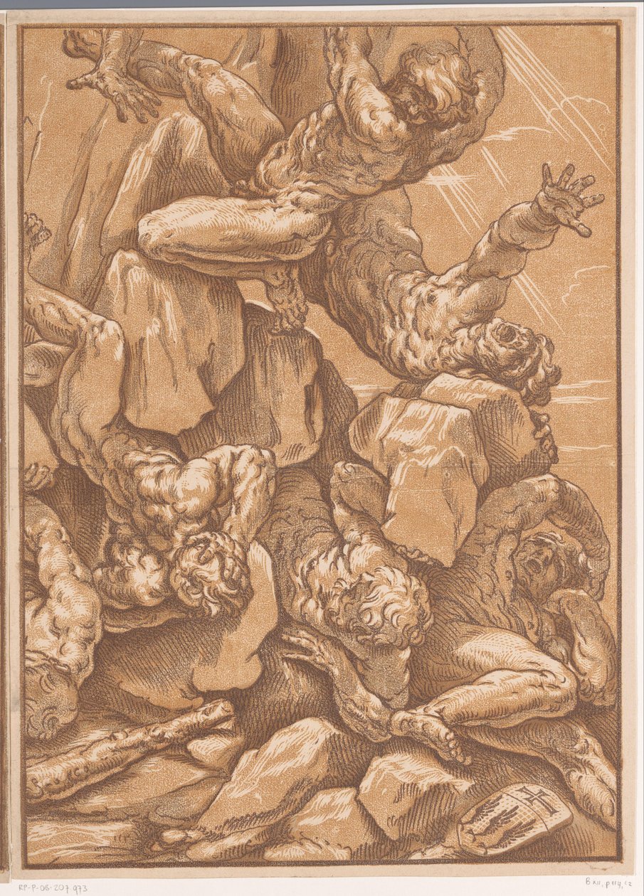Giants fald (Fjerde del) af Bartolommeo Coriolano