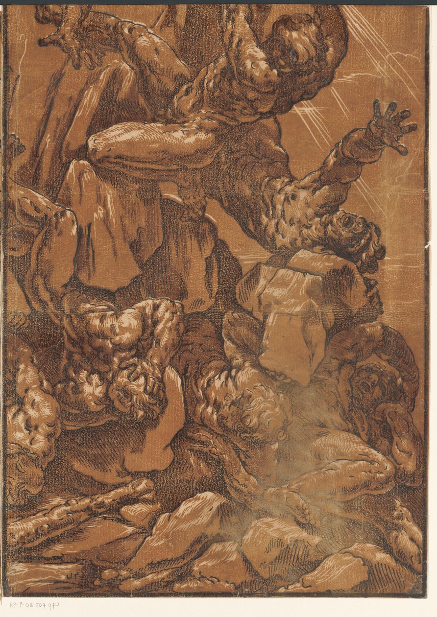 Giants fald (Fjerde del) af Bartolommeo Coriolano