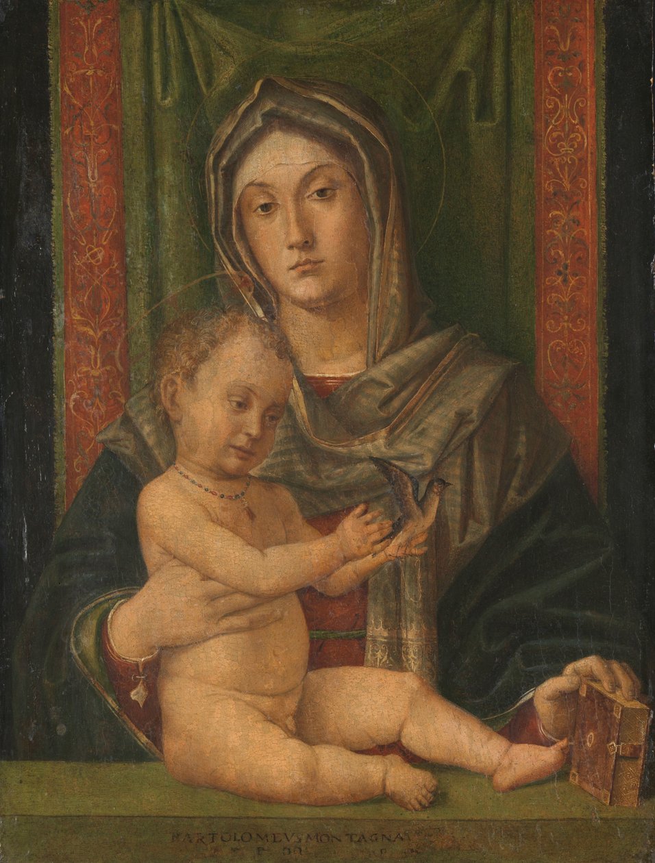 Jomfru og Barn af Bartolommeo Montagna (workshop of)