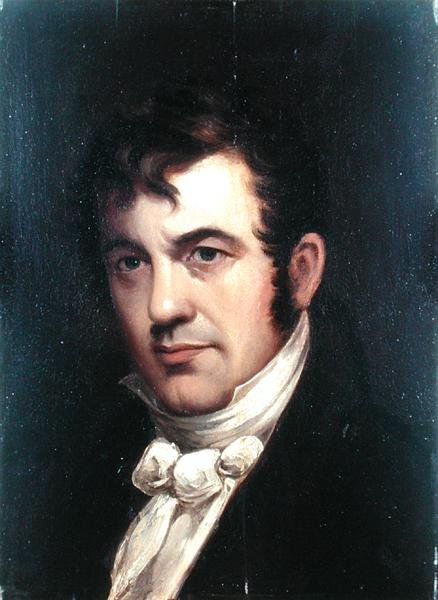 John Wesley Jarvis (1780-1840) 1808 (olie på panel) af Bass Otis