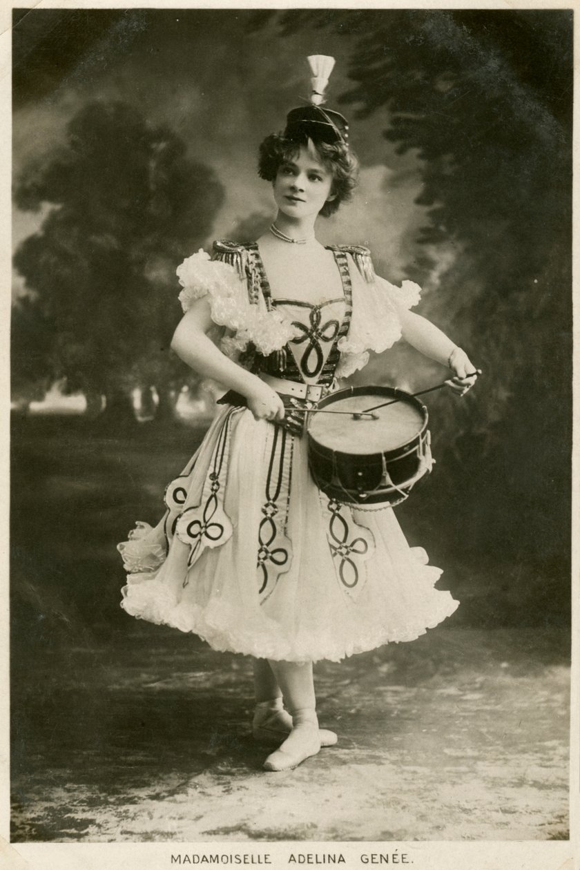 Adelina Genee, danskfødt britisk balletdanserinde, c1906. af Bassano Studio